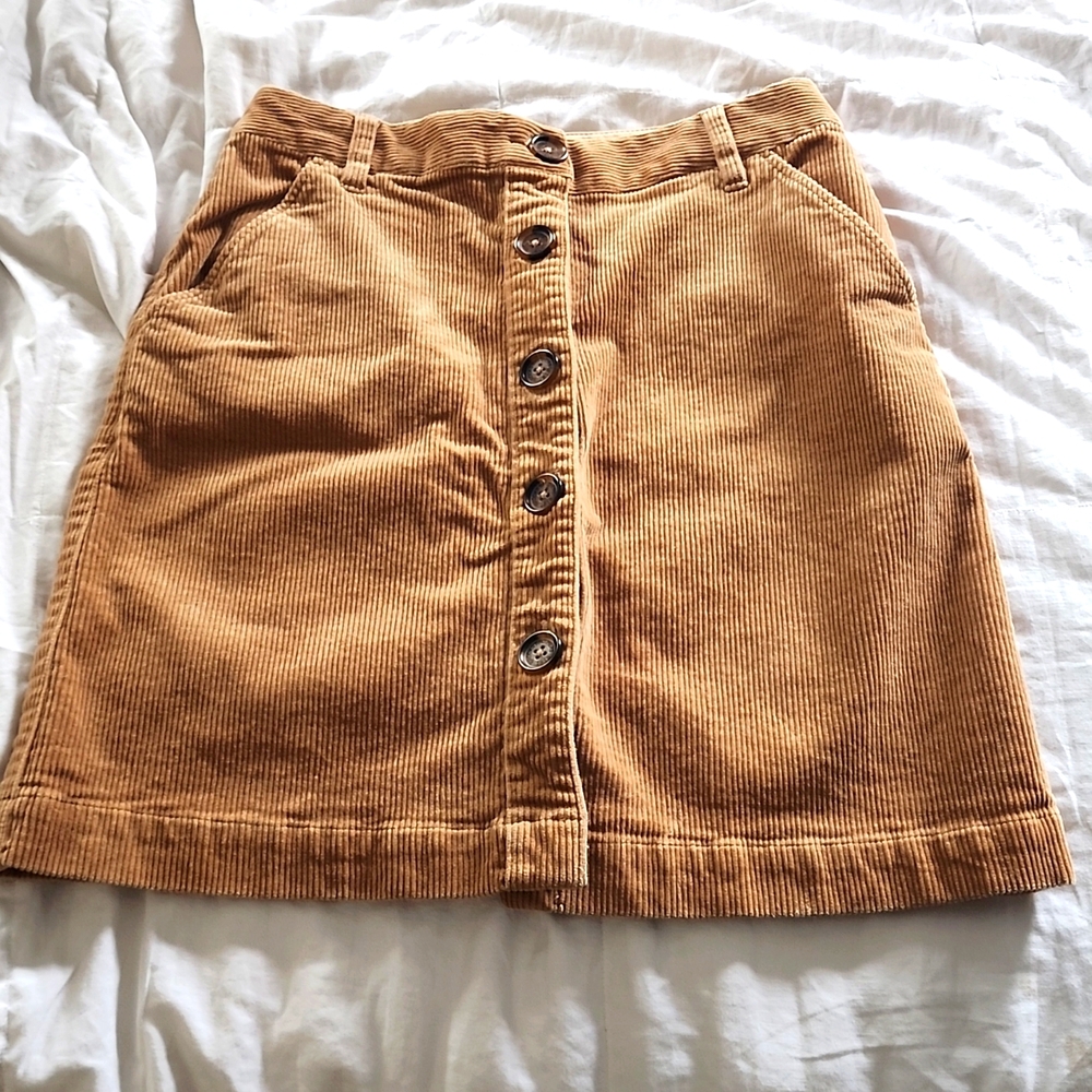 Brooks Brothers Corduroy Skirt